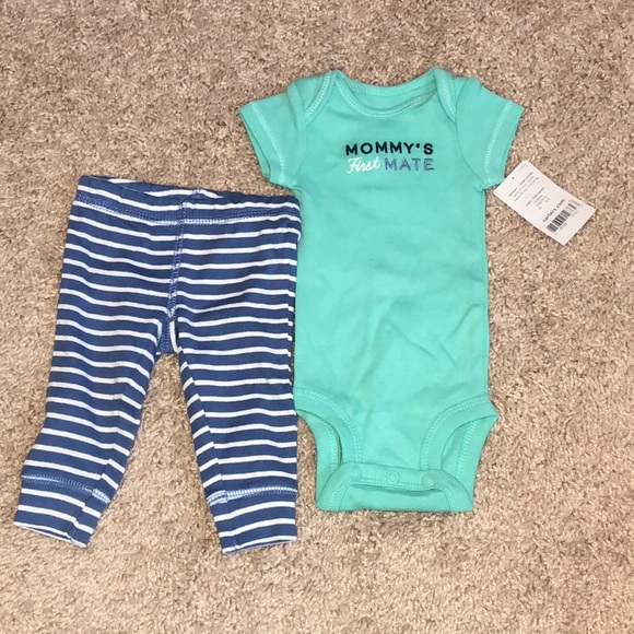 Carter's One Pieces Nwt Newborn Onesie And Pants Poshmark